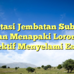Melintasi Jembatan Subjektif dan Menapaki Lorong Objektif Menyelami Esensi