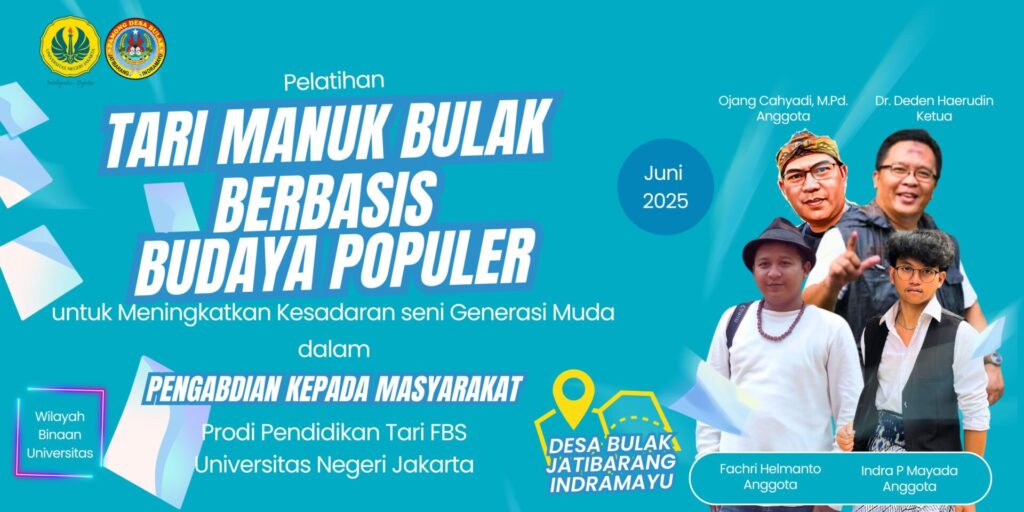 Pelatihan Tari Manuk Bulak Berbasis Budaya Populer